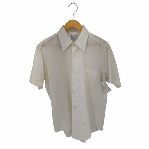 ヴァンヒューゼン VAN HEUSEN 70S century コットンポリ S/S シャツ メンズ 15 1/2