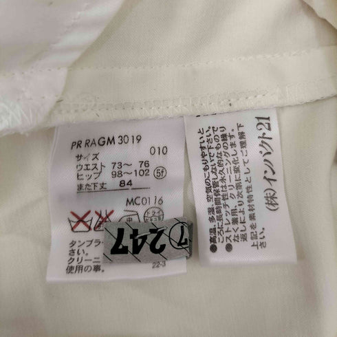 ラルフローレン RALPH LAUREN ローライズ フレア コットン スラックスパンツ レディース 5F