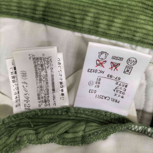 ラルフローレン RALPH LAUREN ローライズ グリーン コーデュロイ パンツ レディース 11