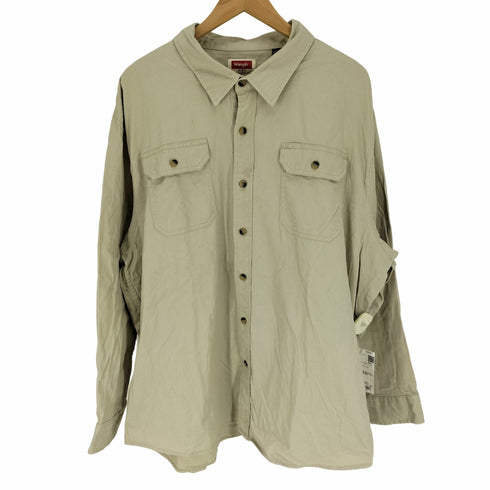 ラングラー Wrangler Flex For Comfort フラップポケット L/S シャツ 3XL メンズ 3XL