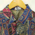 CHAMPAGNE THAI SILK エスニック 総柄 半袖シャツ メンズ import:XXL