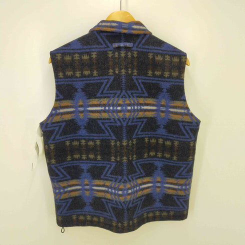 テッド ラピドス TED LAPIDUS PARIS ネイティブ 総柄 ウールベスト メンズ JPN:M