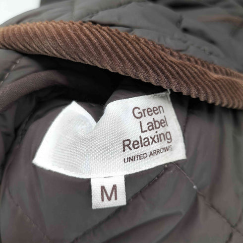 ユナイテッドアローズグリーンレーベルリラクシング UNITED ARROWS green label relaxing スナップボタン キルティングジャケット メンズ JPN:M