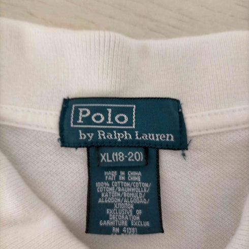 ポロバイラルフローレン Polo by RALPH LAUREN ビッグポニー刺繍ロゴ ポロシャツ メンズ import:XL