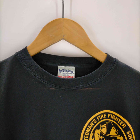 テッドカンパニー TED COMPANY ファイヤーファイタープリント ドライ半袖Tシャツ メンズ JPN:S