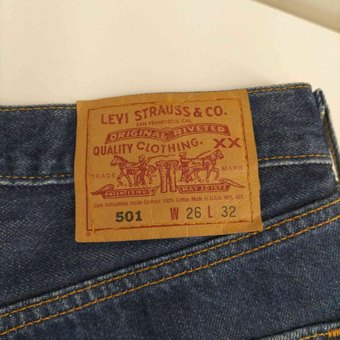 リーバイス Levis 90S MADE IN USA 501 ボタン裏544 ボタンフライデニムパンツ メンズ 26