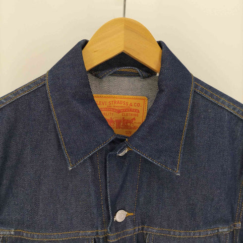 リーバイス Levis 47024 4th型 4ポケット デニム トラッカー ジャケット 濃紺 メンズ import:M