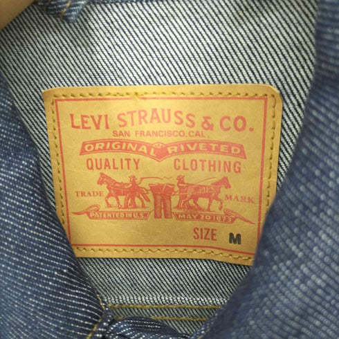 リーバイス Levis 47024 4th型 4ポケット デニム トラッカー ジャケット 濃紺 メンズ import:M
