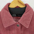 ザラ ZARA カットオフコーデュロイシャツジャケット レディース M