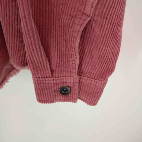 ザラ ZARA カットオフコーデュロイシャツジャケット レディース M
