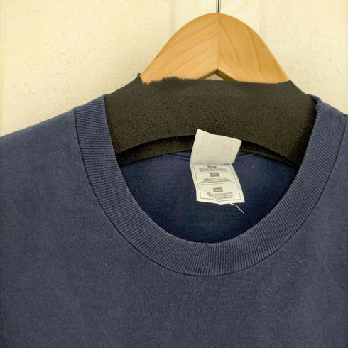 フルーツオブザルーム FRUIT OF THE LOOM NAVY クルーネックTシャツ メンズ import:XL