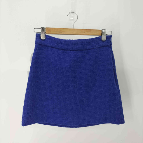 ザラ ZARA ツイード台形ミニスカート レディース
