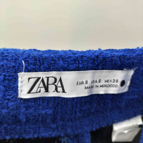ザラ ZARA ツイード台形ミニスカート レディース