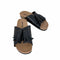 ミネトンカ Minnetonka タッセルレザーサンダル レディース 6M