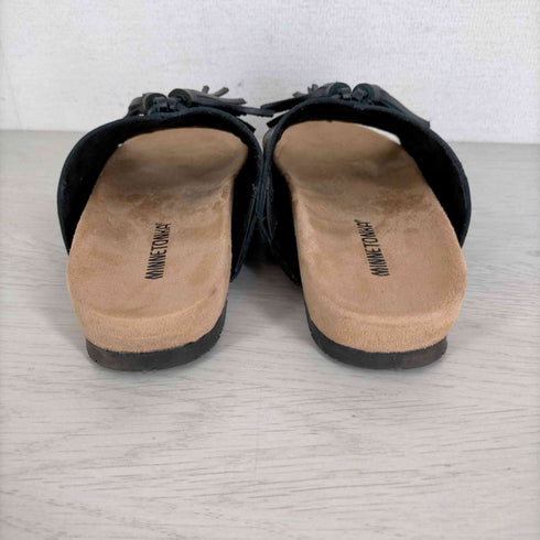 ミネトンカ Minnetonka タッセルレザーサンダル レディース 6M