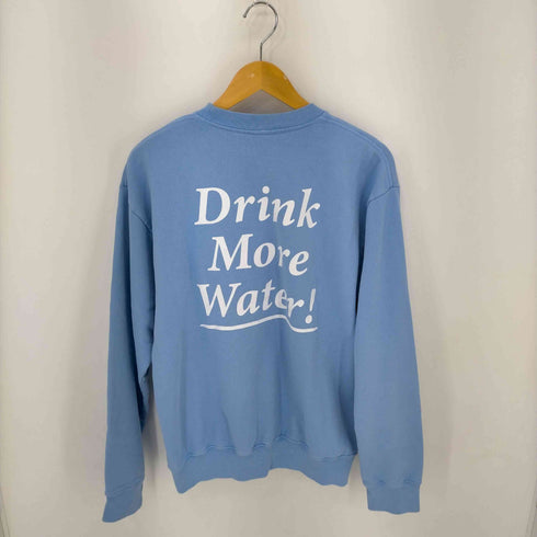 スポーティーアンドリッチ SPORTY& RICH DRINK MORE WATER CREWNECK レディース JPN:S