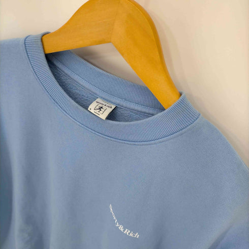 スポーティーアンドリッチ SPORTY& RICH DRINK MORE WATER CREWNECK レディース JPN:S