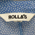 ローラス ROLLAS ドット柄ラップブラウス レディース JPN:S