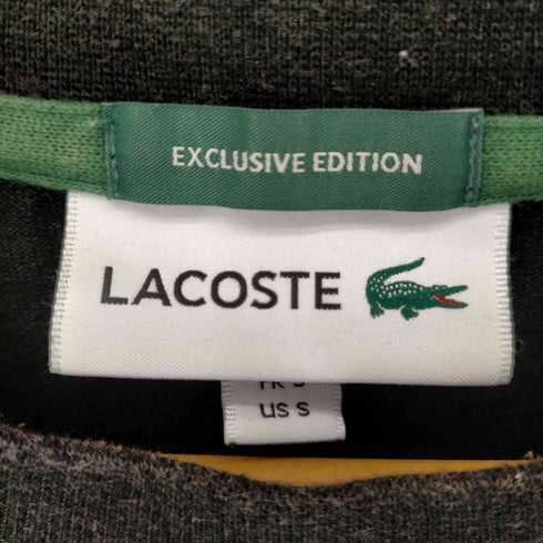 ラコステ LACOSTE EXCLUSIVE EDITION ワッペン S/S Tシャツ レディース 3
