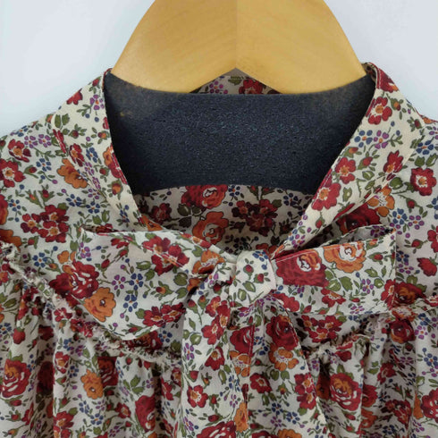 ジルスチュアート JILLSTUART ボウタイブラウス 花柄 レディース import:S