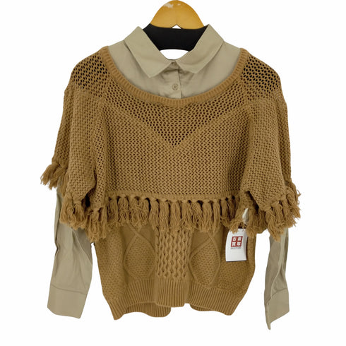 アメリ AMERI SHEER DOCKING KNIT レディース FREE