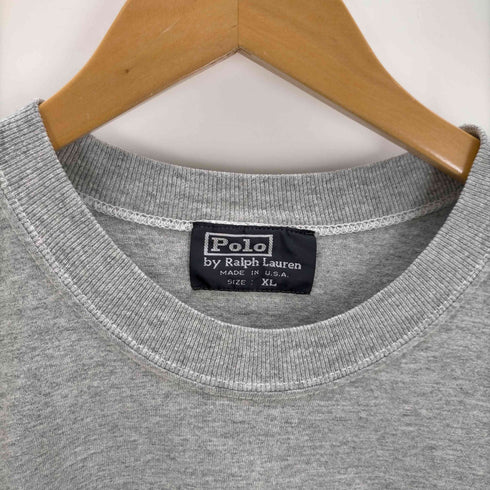ポロバイラルフローレン Polo by RALPH LAUREN 90-00S USA製 クルーネックTシャツ POLO sport 刺繍 メンズ JPN:XL