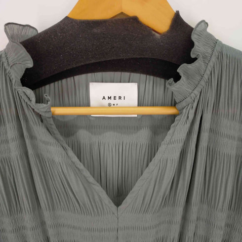 アメリ AMERI SHIRRING PLEATS DRESS シャーリングプリーツドレス レディース JPN:S
