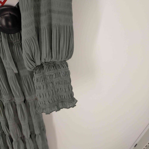 アメリ AMERI SHIRRING PLEATS DRESS シャーリングプリーツドレス レディース JPN:S