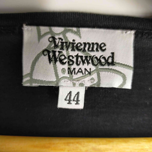 ヴィヴィアンウエストウッドマン Vivienne Westwood MAN オーブ刺繍プリントS/S TEE Who are owl RULERS メンズ 44