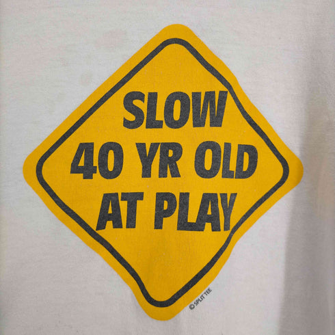 フルーツオブザルーム FRUIT OF THE LOOM HEAVY COTTON SLOW 40 YR OLD AT PLAY メンズ JPN:XL