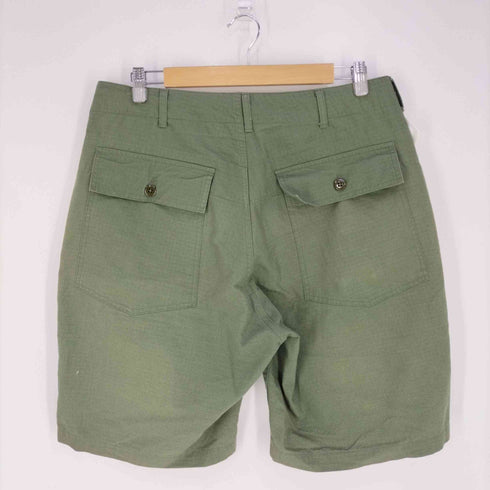 エンジニアードガーメンツ Engineered Garments USA製 リップストップ ベイカーショートパンツ ワークパンツ メンズ JPN:M