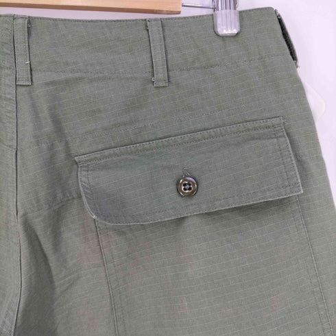エンジニアードガーメンツ Engineered Garments USA製 リップストップ ベイカーショートパンツ ワークパンツ メンズ JPN:M