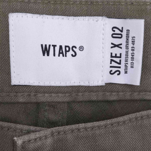 ダブルタップス WTAPS ARMSTRONG TROUSERS COTTON. SATIN ミリタリーパンツ メンズ 02