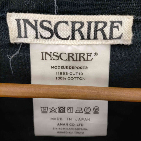 アンスクリア INSCRIRE 19SS デザイン S/S カットソー レディース