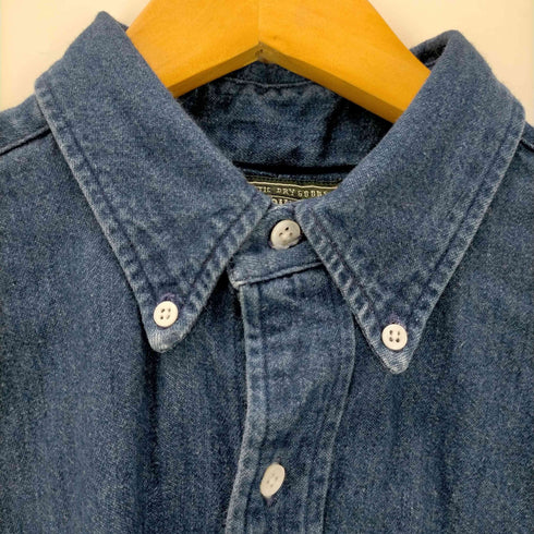 ポロカントリーラルフローレン POLO COUNTRY RALPH LAUREN USA製 ポニー刺繍 デニムシャツ メンズ import:M
