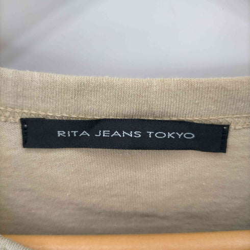 リタジーンズトウキョウ RITA JEANS TOKYO CHAPTER MON ノースリーブカットソー レディース
