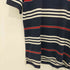 トミーヒルフィガー TOMMY HILFIGER マルチボーダー 鹿の子半袖ポロシャツ メンズ M