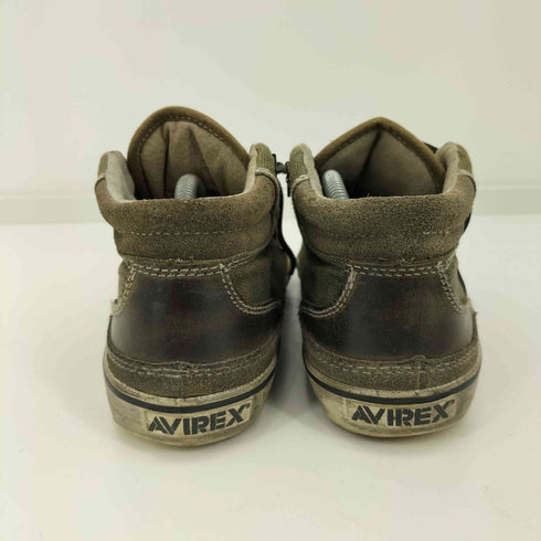 アヴィレックス AVIREX ワッペンロゴ キャンバススニーカー メンズ JPN:26