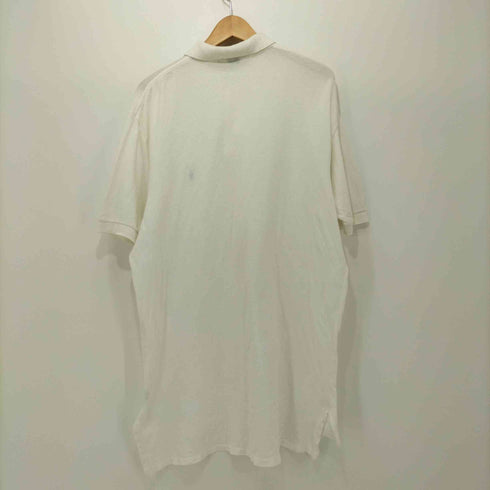 ポロラルフローレン POLO RALPH LAUREN MADE IN USA ポニー刺繍 半袖鹿の子ポロシャツ メンズ L