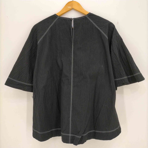 ユナイテッドアローズ UNITED ARROWS シアサッカー ステッチデザインブラウス レディース