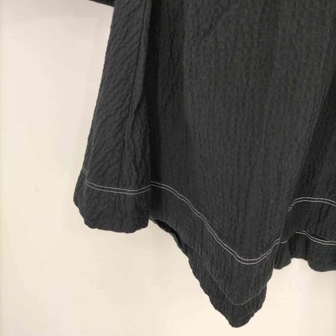 ユナイテッドアローズ UNITED ARROWS シアサッカー ステッチデザインブラウス レディース