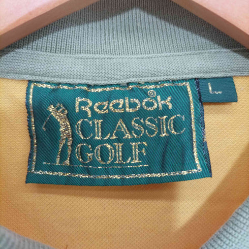 リーボック Reebok 90s CLASSIC GOLF 半袖鹿の子ポロシャツ メンズ L