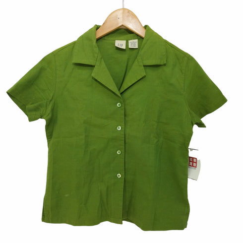 ギャップ Gap 90~2000s OLD GAP 半袖開襟シャツ レディース S
