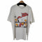 キャラクタープリント シングルステッチ S/S TEE メンズ