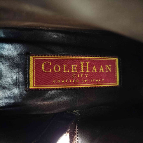 コールハーン COLE HAAN サイドジップ ヒールブーツ レディース 5 1/2