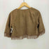 レイビームス Ray BEAMS フェイク スエード フリンジ トップス レディース