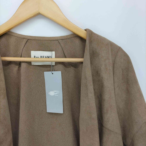 レイビームス Ray BEAMS フェイク スエード フリンジ トップス レディース