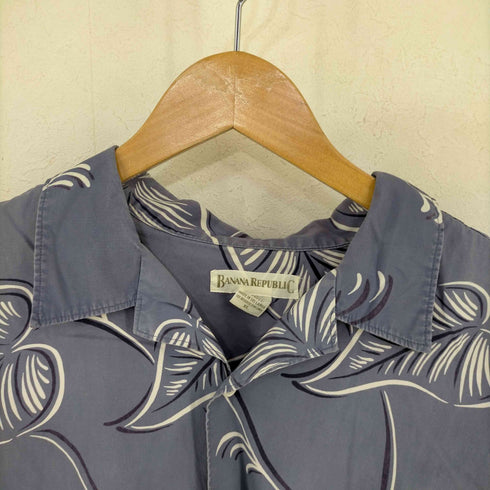 バナナリパブリック BANANA REPUBLIC コットン アロハシャツ メンズ import:XL