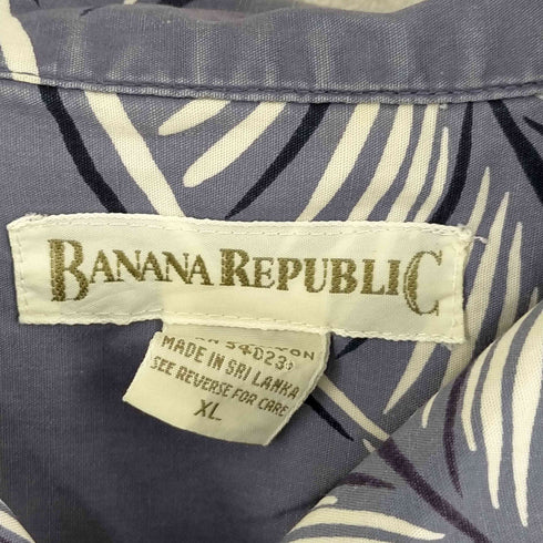 バナナリパブリック BANANA REPUBLIC コットン アロハシャツ メンズ import:XL