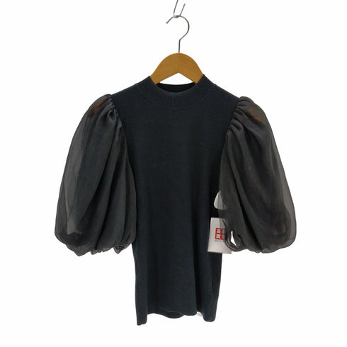 スナイデル snidel シアースリーブニットプルオーバー レディース ONE SIZE